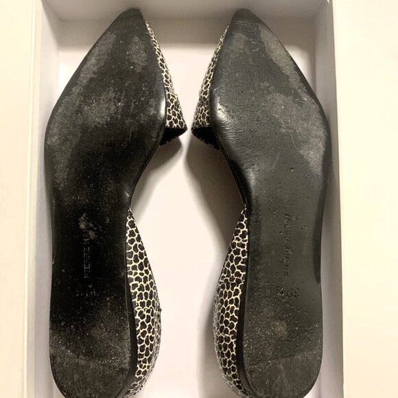 Pierre Hardy Leather D’Orsay Pointed Flats – Black/White, EU 39.5, Gently Used - Picture 3 of 5